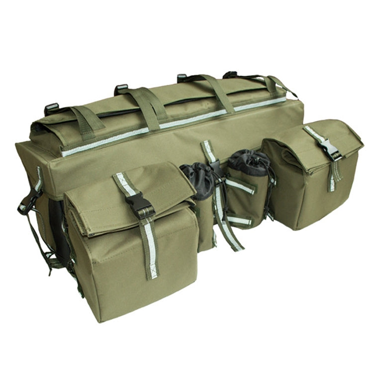 ATV Bag Quad Bike Go Kart Bag Snowmobile Mountain Bike Bag — Army Green