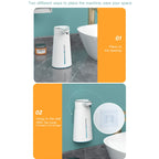 Wall-mounted Intelligent Automatic Sensor Hand Sanitizer Soap Dispenser — view 11