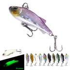 HENGJIA 4cm 4g Submerged Trembler Swimming VIB Luya Fish Bait Microbe Warbler Fake Bait — view 12