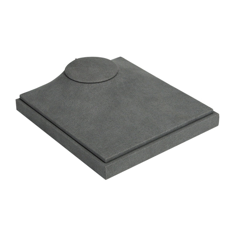 Gray Jewelry Display Microfiber Jewelry Props Display Rack