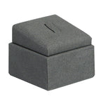 Gray Jewelry Display Microfiber Jewelry Props Display Rack