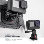 For GoPro/Insta360 GO 3 Action Camera Magnetic Gimbal Base Adapter Accessories