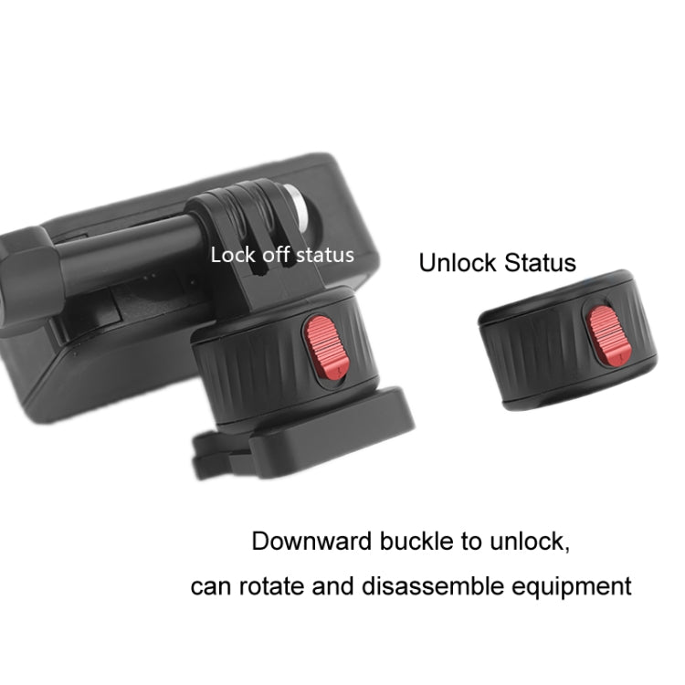 For GoPro/Insta360 GO 3 Action Camera Magnetic Gimbal Base Adapter Accessories