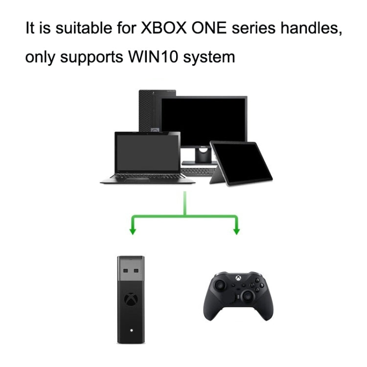 Second Generation 2.4G Wireless Receiver Conversion PC Adapter, For Xbox One
