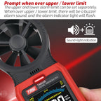 Portable Digital Wind Speed Meter Air Volume Tester — view 7