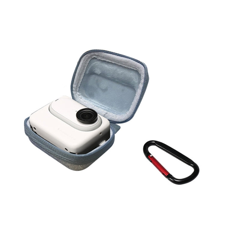 For Insta360 GO 3 Mini Body Bag Portable Storage Bag With Carabiner — Black
