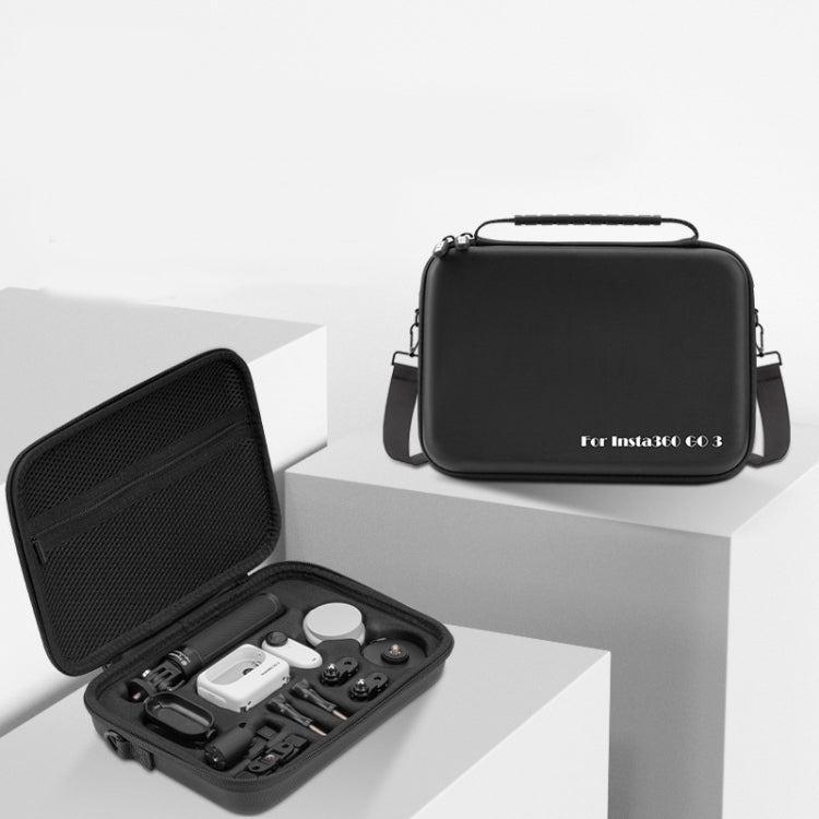 XFJI Storage Bag Portable Travel Bag Complete Carrying Case, For Insta360 GO 3