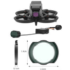 For DJI Avata BRDRC Filter O3 Image Transmission Lens Accessories