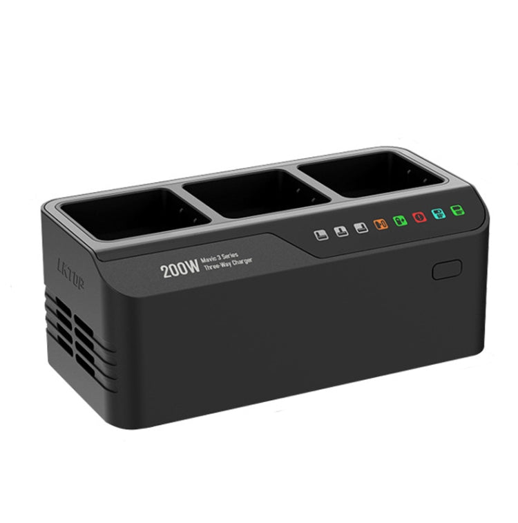 For DJI Mavic 3 Series LKTOP 200W 3-Channel Battery Charger — US Plug