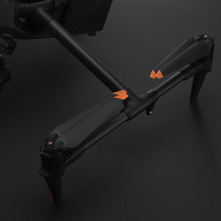 Original 1pair Foldable Quick-Release Propellers for DJI Inspire 3
