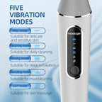 Electric Bath Brush Silicone Vibration Long-handled Back Spa Shower — view 7