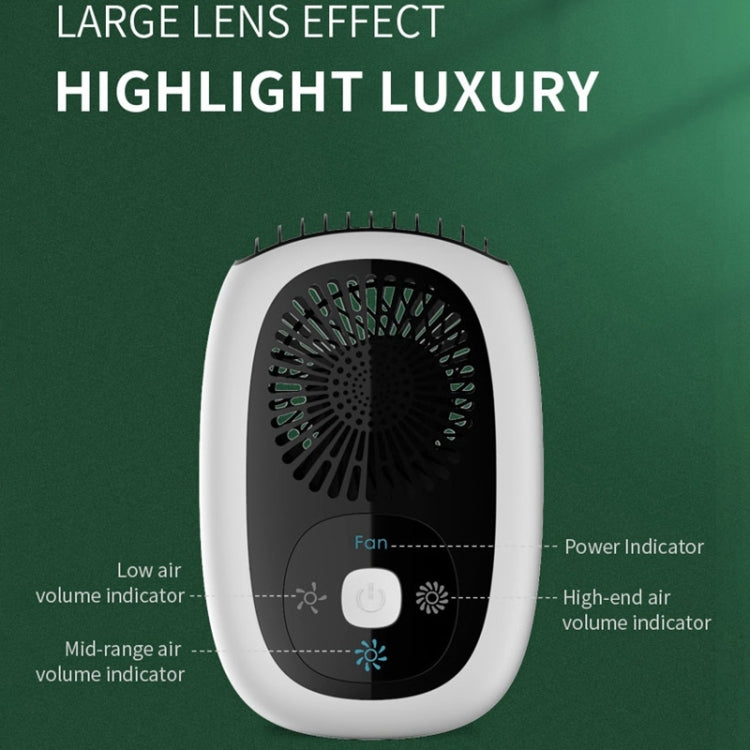Leafless Hanging Neck Fan Mini Handheld Fan USB Rechargeable Fan