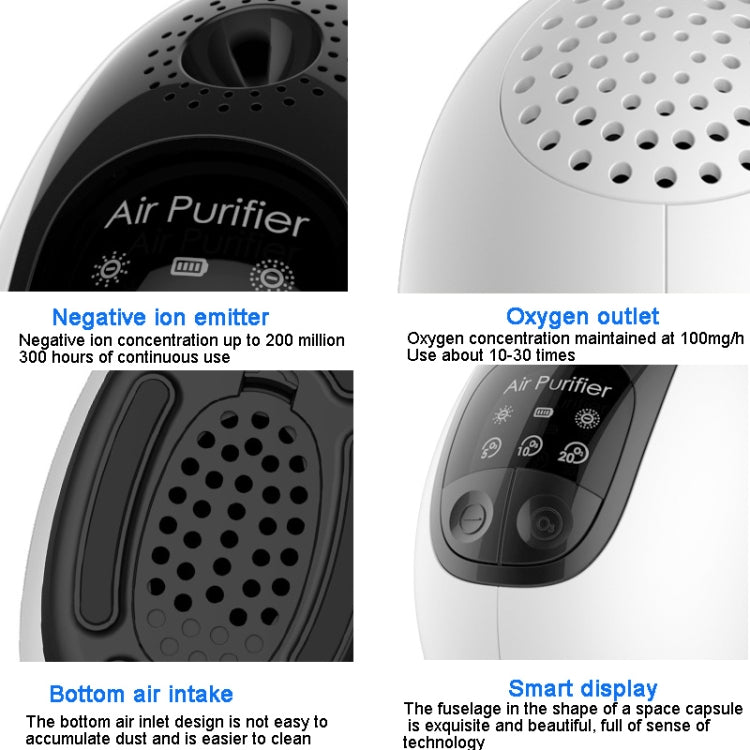 Negative Ion & Ozone Dual Mode Air Purifier Disinfection Machine To Remove Formaldehyde Bacteria — view 8