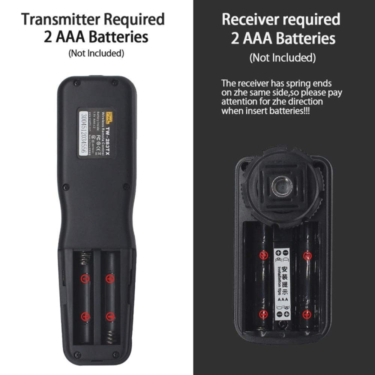 Pixel TW283 Shutter Wireless Delay Remote Control SLR Shutter Flasher