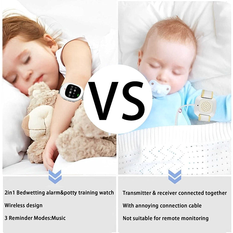 Wireless Timing Bedwetting Alarm Potty Training Watch For Elderly and Kids — view 7