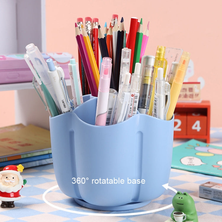 Office Desk Simple Large Capacity Pen Holder Cosmetics Storage Box — view 6