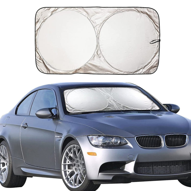 Car Double Circle Sun Visor Heat Insulation Sun Protection Sun Block