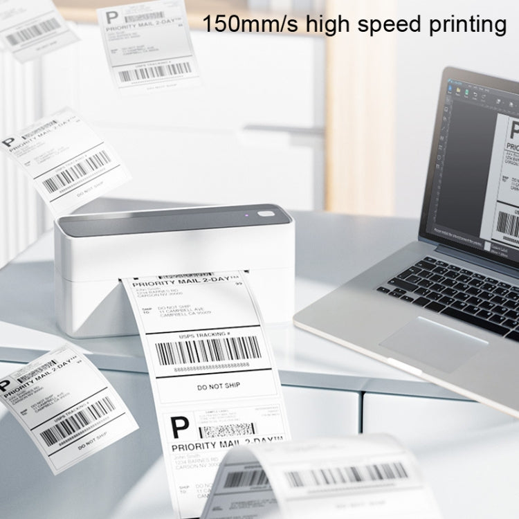 Phomemo PM241-BT Bluetooth Address Label Printer Thermal Shipping Package Label Maker — view 10