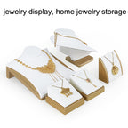 Jewelry Display Microfiber Jewelry Props Display Rack