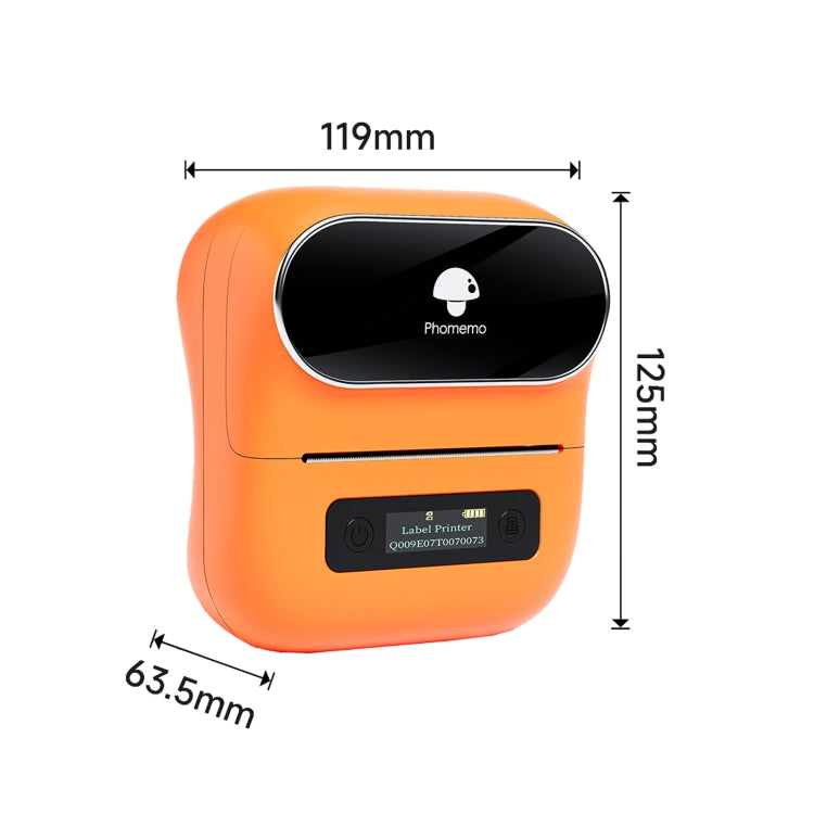 Phomemo M220 Jewelry Clothing Tags Bluetooth Thermist Strip Tag Printer