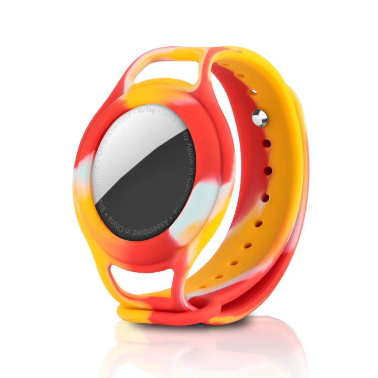 For AirTag 2nd Gen / AirTag 1st Gen Tracker Wrist Strap Watch Strap Silicone Protective Case