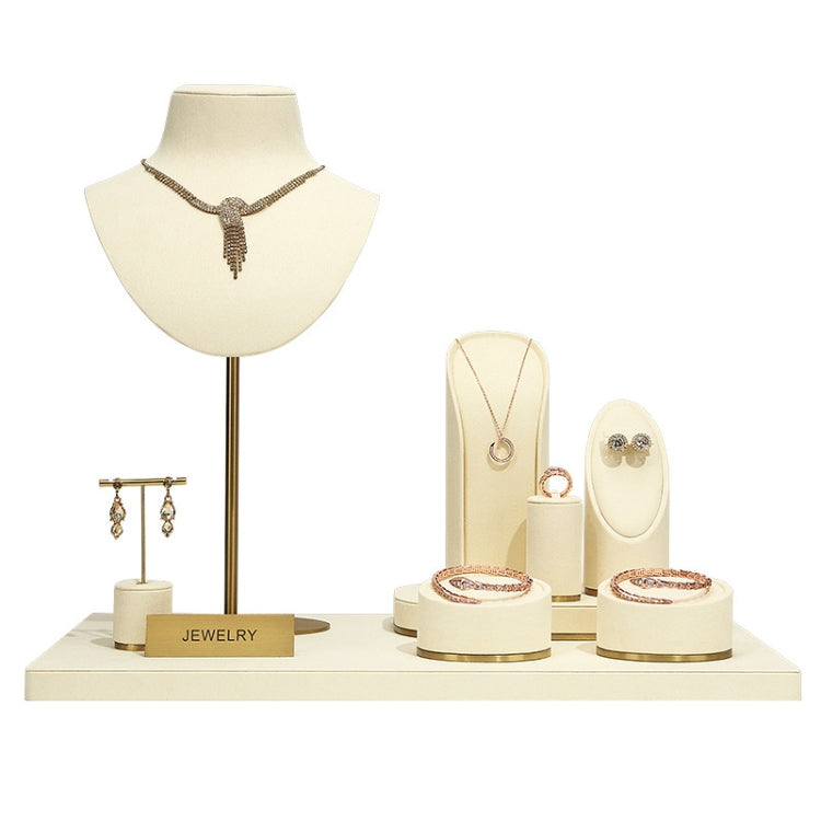 Window Jewelry Display Props Necklace Earrings Ring Jewelry Stand — Set 2