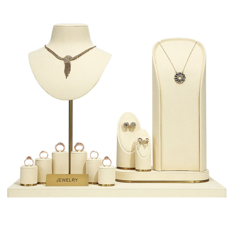 Window Jewelry Display Props Necklace Earrings Ring Jewelry Stand — Set 3