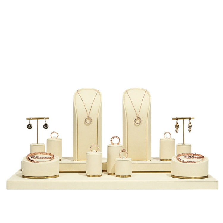 Window Jewelry Display Props Necklace Earrings Ring Jewelry Stand — Set 5