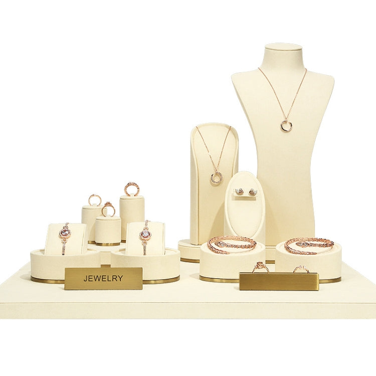 Window Jewelry Display Props Necklace Earrings Ring Jewelry Stand — Set 9