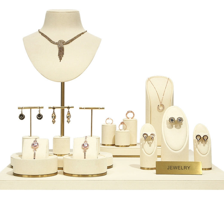 Window Jewelry Display Props Necklace Earrings Ring Jewelry Stand — Set 10