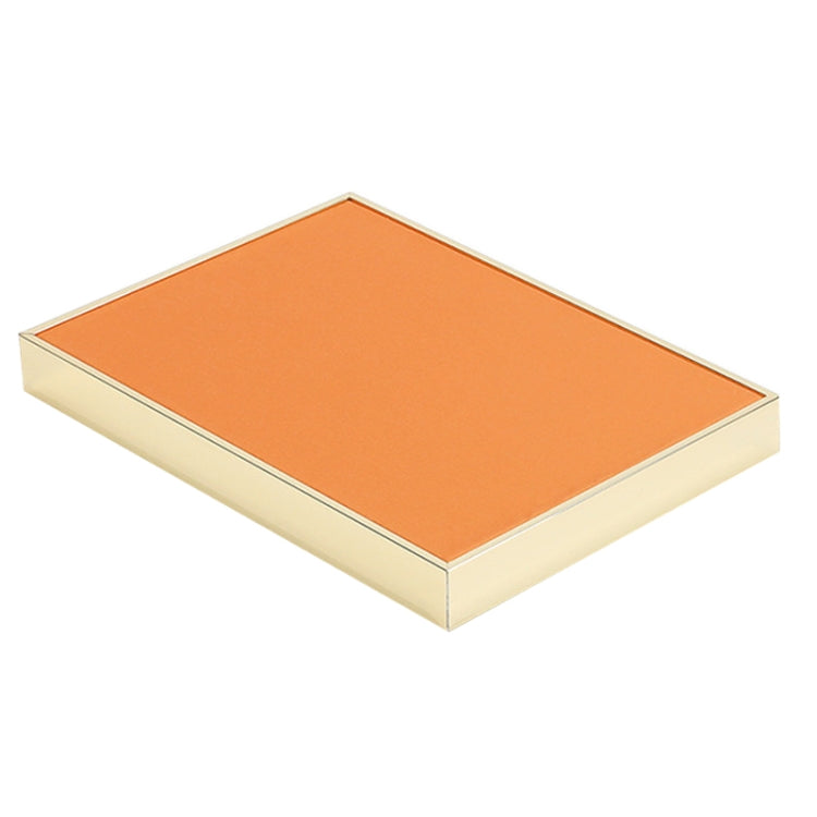 Orange Gypsophila Display Board Necklace Earrings Display Counter Props — 13x18x2cm