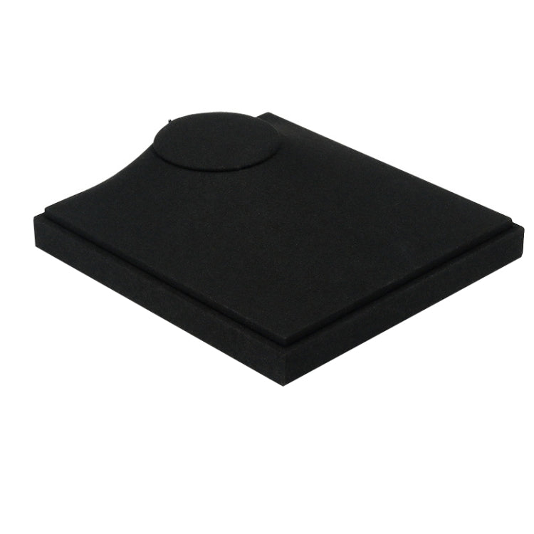 Black Microfiber Necklace Ring Jewelry Display Live Jewelry Prop Rack