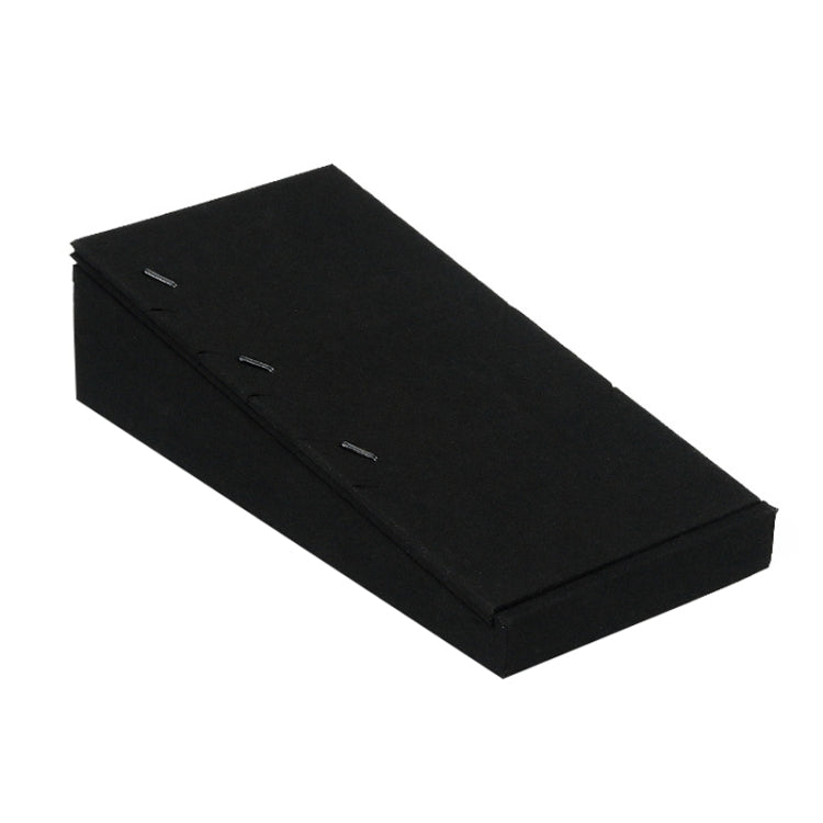 Black Microfiber Necklace Ring Jewelry Display Live Jewelry Prop Rack — 11x22x5.5cm 6-bit Necklace Holder
