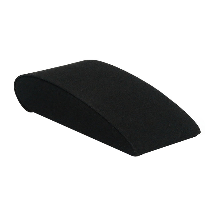 Black Microfiber Necklace Ring Jewelry Display Live Jewelry Prop Rack — 8x18x4cm 4-bit Bracelet Holder