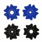4sets Car Universal Wiper Hole Protective Cover PVC Dustproof Snowproof Wiper Pad