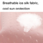 Summer Sunscreen Anti-ultraviolet Ice Silk Thin Gloves