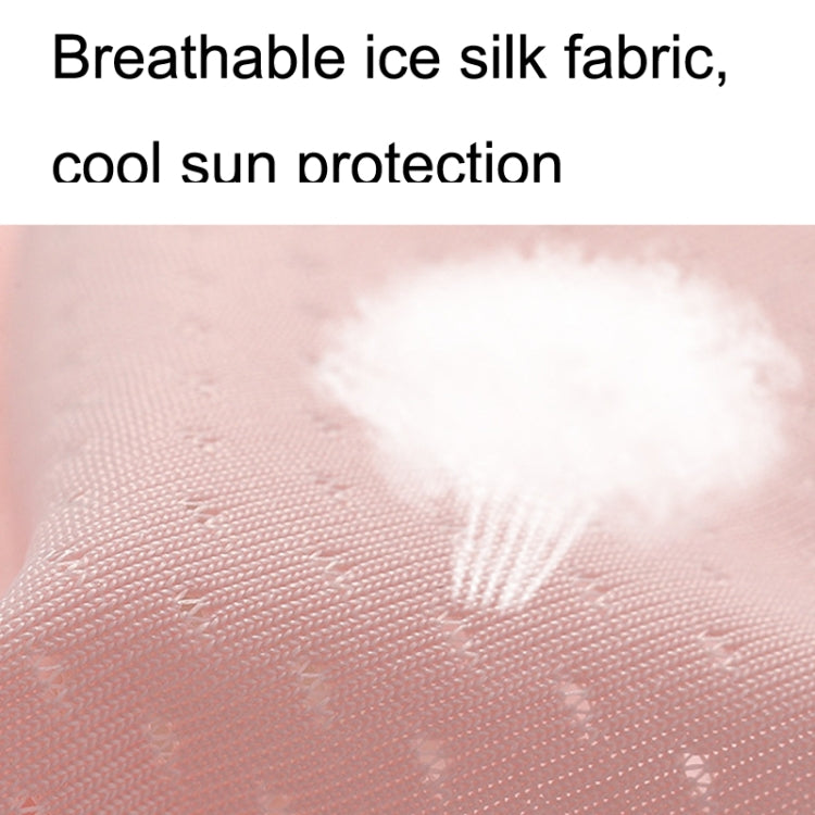 Summer Sunscreen Anti-ultraviolet Ice Silk Thin Gloves