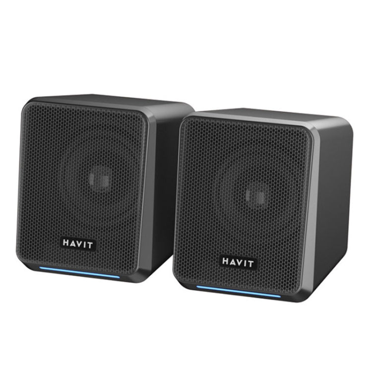 Havit A20 Plus Colorful Ambient Light Wired Computer Audio Stereo Surround Sound Speaker
