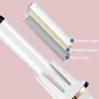 Automatic Curling Iron With Bi-Directional Rotating Ceramic Glaze Coating Hair Care