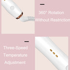 Automatic Curling Iron With Bi-Directional Rotating Ceramic Glaze Coating Hair Care
