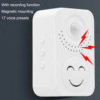 Small Horn Voice Announcement Sensor Entrance Voice Broadcaster Can Used As Doorbell