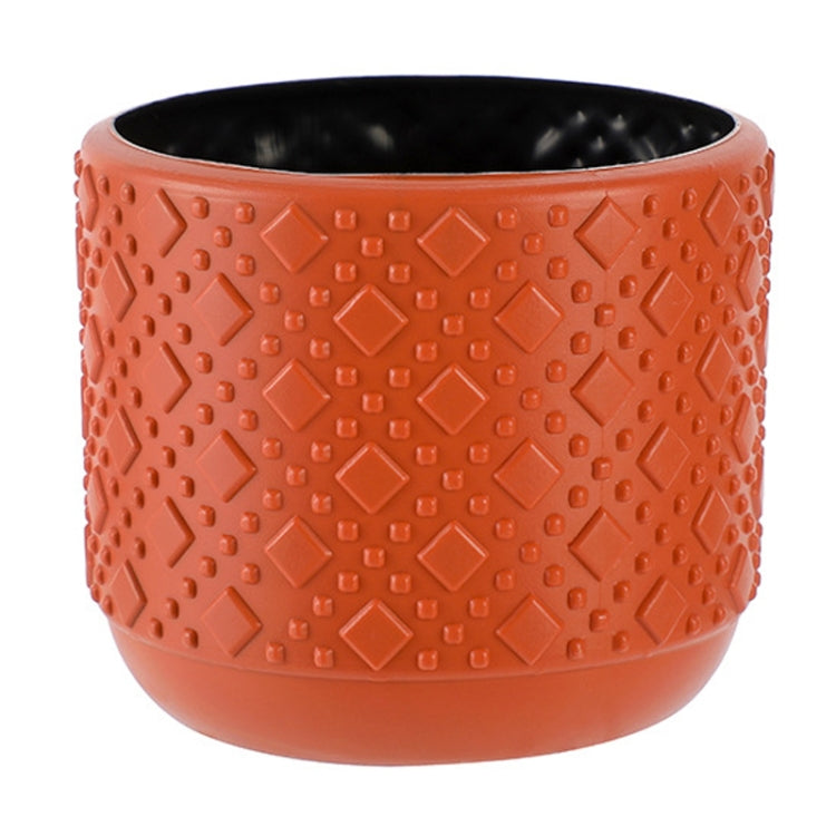 Simple PE Vase Wet And Dry Flower Arrangement Container Imitation Glaze Decorative Wrestling Resistant Flower Pot — Sea Blue