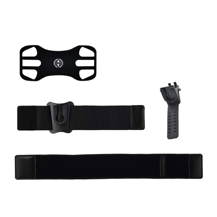 Disassembered Rotating Arm Belt Bag Sports Phone Bag Bracket For 4.5-7 inch Phones, 3 In 1