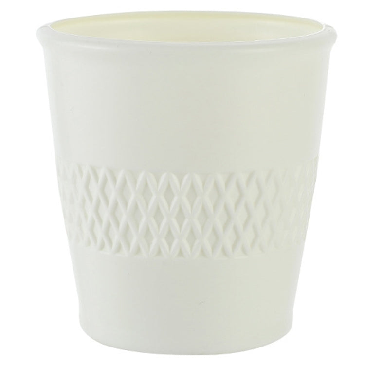 Simple PE Vase Wet And Dry Flower Arrangement Container Drop Resistant Imitation Glaze Hydroponic Flower Pot