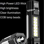Outdoor Camping Light Folding Lighting Hangable Work Lights Multi-Function Emergency Lights — view 7