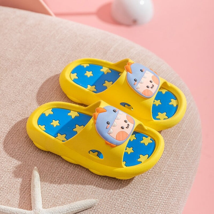 Children Slippers Cartoon Non-Slip Soft-Soled Sandals — Pink
