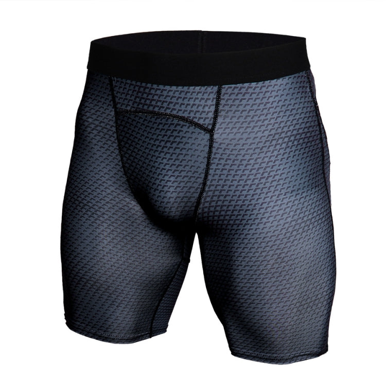 PRO Sports Tight Shorts Men Training Quick Drying Compression Pants — M
