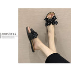 Summer Bowknot Outerwear Slippers Beach Flat Sandals — view 9
