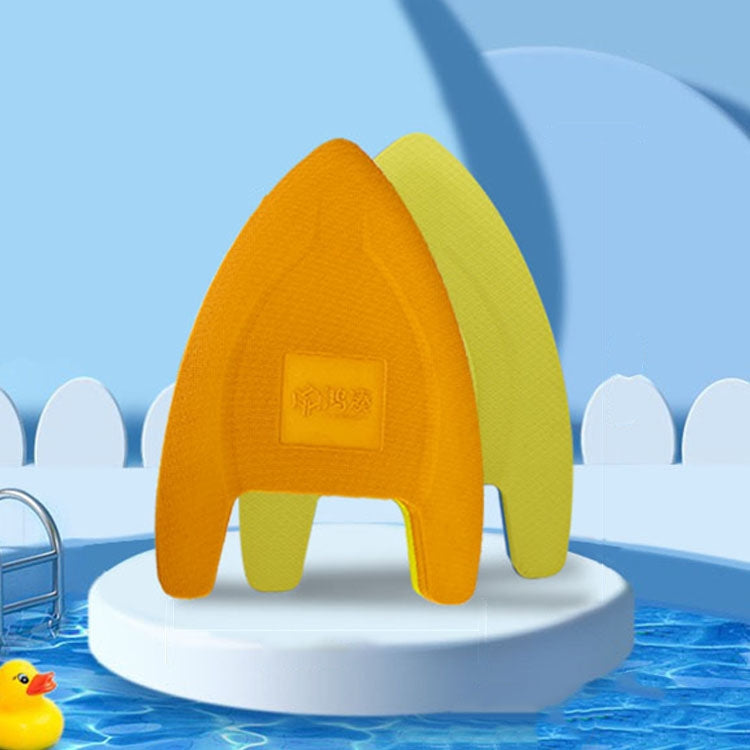 EVA Swimming Floating Board Children Swimming Practice Aids — Orange Yellow