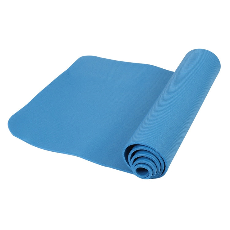 187 x 62.5 x 0.8cm NBR Yoga Mat Widened and Thickened Non-slip Dance Fitness Mat — Gray